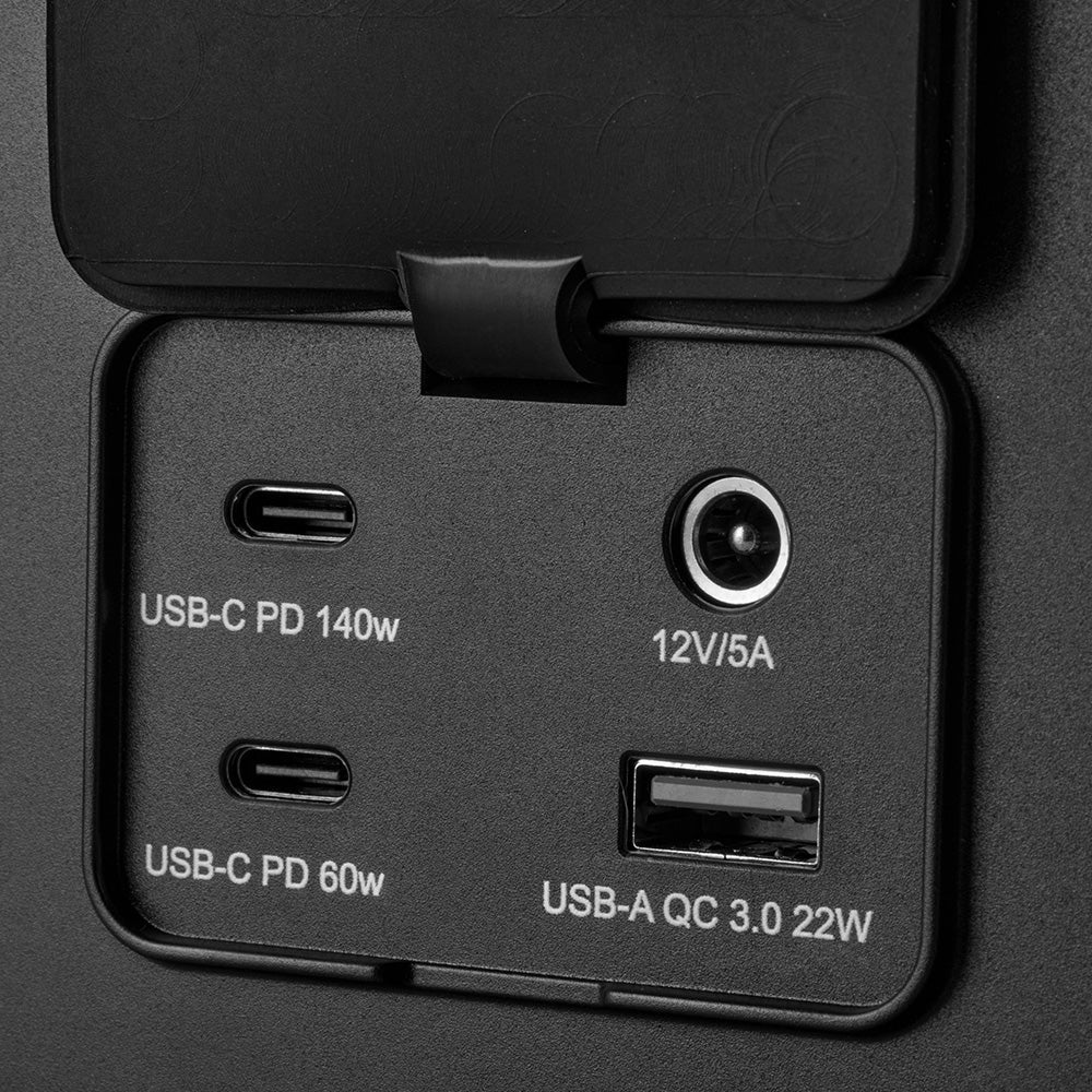 KickAss KickCharge 1200 LiFePO4 Power Station MKII - 1120Wh, 87.5Ah @ 12.8V